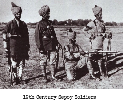 19th century Sepoy