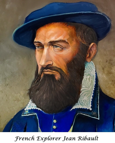 French Explorer Jean Ribault