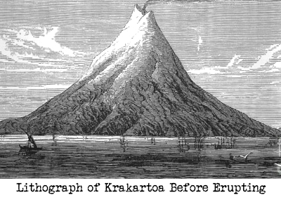 Krakatoa Before 1883 Eruption