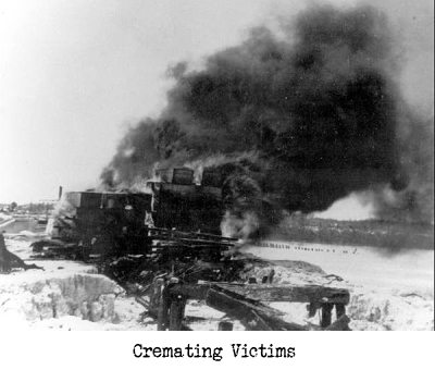 Cremating 1935 Hurricane Victims